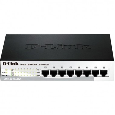 Коммутатор D-Link DES-1210-08P